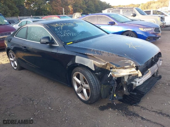 2008 Audi A5 with VIN WAUDK78T38A024461, listed as a IAAI auction lot 40614502 with 137,973 mi miles. Bid and sale history available at carsss.com. Image 1.