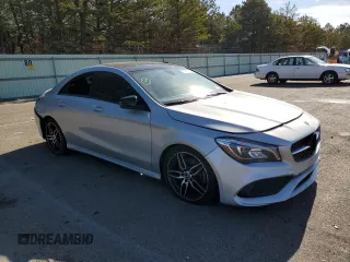 2018 Mercedes-Benz CLA 250 with VIN WDDSJ4GB4JN597586, listed as a Copart auction lot 39567173 with 58,189 mi miles and . Bid and sale history available at DreamBid. Image 4.