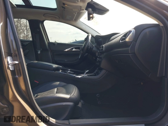 2017 Infiniti QX30 Luxury with VIN SJKCH5CR9HA019856, listed as a IAAI auction lot 41590907 with 45,555 mi miles. Bid and sale history available at carsss.com. Image 5.