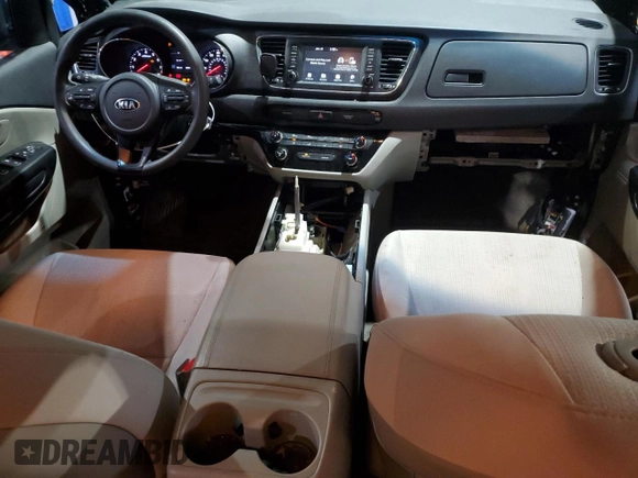 2019 Kia Sedona L with VIN KNDMA5C14K6509492, listed as a Copart auction lot 88331765 with 64,875 mi miles and Salvage Title. Bid and sale history available at carsss.com. Image 8.