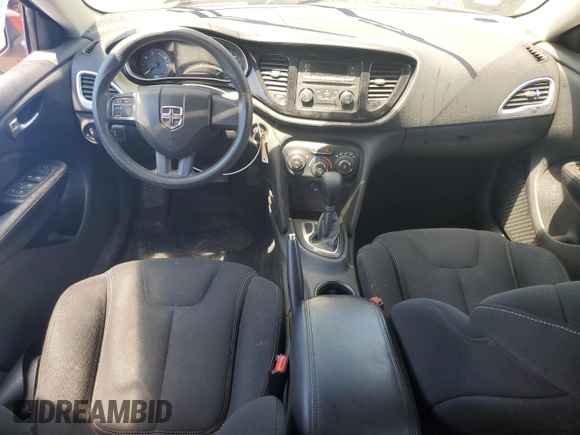 2013 Dodge Dart SXT with VIN 1C3CDFBA8DD181832, listed as a Copart auction lot 60302065 with 125,527 mi miles and Salvage title. Bid and sale history available at DreamBid. Image 8.