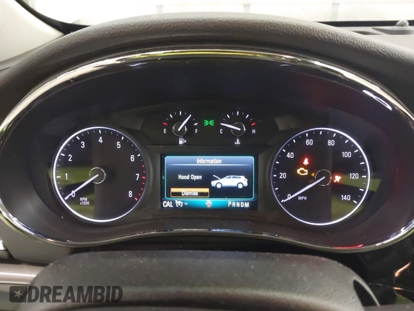 2018 Buick Encore Preferred with VIN KL4CJESB7JB596133, listed as a IAAI auction lot 41085078 with 99,000 mi miles. Bid and sale history available at carsss.com. Image 7.