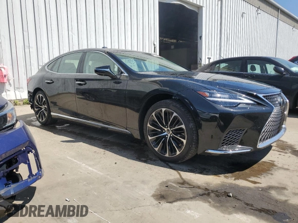 2022 Lexus LS z VIN JTHG5LFF8N5016937, wystawiony jako Copart lot #61868794 z przebiegiem 4 846 mil mil oraz Nie do naprawy • Non repairable. Historia ofert i sprzedaży dostępna na DreamBid. Obrazek 4.