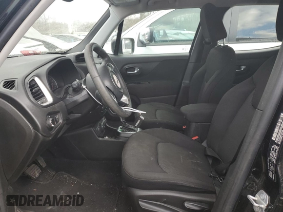 2018 Jeep Renegade Sport with VIN ZACCJBAB2JPG70389, listed as a Copart auction lot 45098815 with 126,241 mi miles and Salvage title. Bid and sale history available at DreamBid. Image 7.
