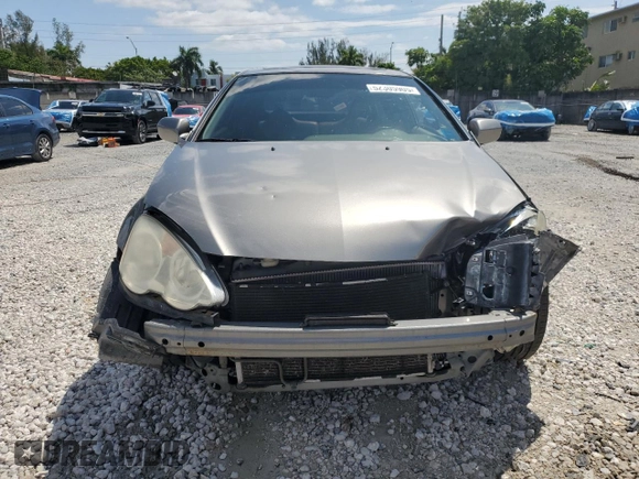 2003 Acura RSX with VIN JH4DC54893C004491, listed as a Copart auction lot 52305905 with 83,064 mi miles and Salvage Title. Bid and sale history available at carsss.com. Image 5.