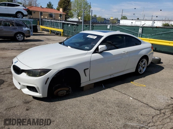 2015 BMW 4 Series 428i xDrive с VIN WBA3N5C58FK197982, выставлен на аукционе Copart как лот 56221985 с пробегом 133 662 миль миль и Списание • Salvage title. История ставок и продаж доступна на DreamBid. Изображение 1.