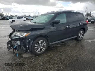 2017 Nissan Pathfinder SV z VIN 5N1DR2MN3HC649483, wystawiony jako Copart lot #47899155 z przebiegiem Nie podano mil oraz Szkody całkowita. Historia ofert i sprzedaży dostępna na DreamBid. Obrazek 1.