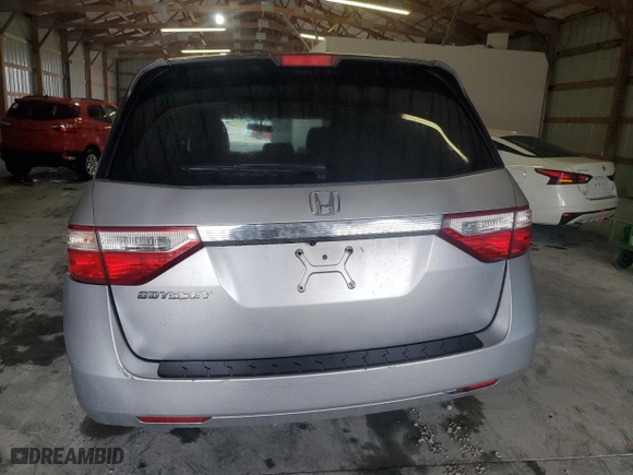 2011 Honda Odyssey EX-L with VIN 5FNRL5H68BB076882, listed as a Copart auction lot 51835945 with 176,431 mi miles and Salvage Title. Bid and sale history available at carsss.com. Image 6.