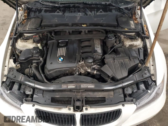 2008 BMW 3 Series 328i with VIN WBAVC53508FZ82734, listed as a Copart auction lot 54942045 with 187,762 mi miles and Salvage Title. Bid and sale history available at carsss.com. Image 11.