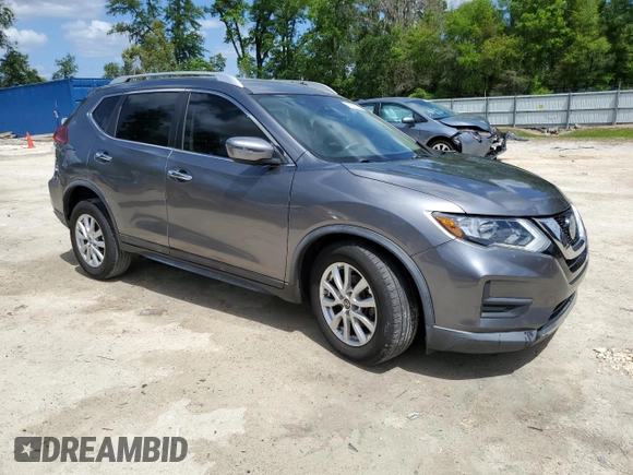 2019 Nissan Rogue SV with VIN KNMAT2MT3KP544403, listed as a Copart auction lot 51637385 with 105,216 mi miles and Non Repairable. Bid and sale history available at carsss.com. Image 4.