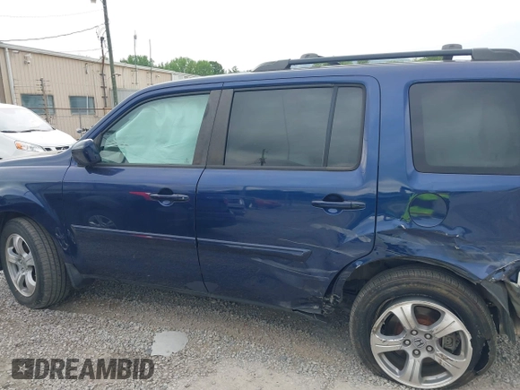 2015 Honda Pilot EX-L with VIN 5FNYF4H56FB040909, listed as a IAAI auction lot 42028609 with 267,375 mi miles and . Bid and sale history available at carsss.com. Image 14.