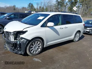 2015 Toyota Sienna Ltd with VIN 5TDDK3DC2FS119465, listed as a IAAI auction lot 41683789 with 155,981 mi miles. Bid and sale history available at carsss.com. Image 20.