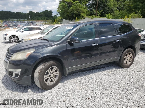 2015 Chevrolet Traverse LT with VIN 1GNKRHKD9FJ269184, listed as a Copart auction lot 64430895 with Not provided miles and Clean title. Bid and sale history available at DreamBid. Image 1.
