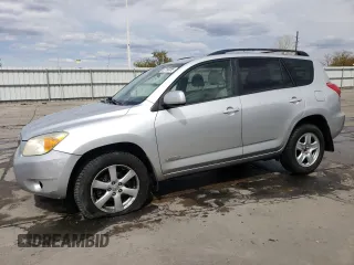 2008 Toyota RAV4 Ltd with VIN JTMBK31V886037269, listed as a Copart auction lot 52190385 with 100,831 mi miles and Salvage Title. Bid and sale history available at carsss.com. Image 1.