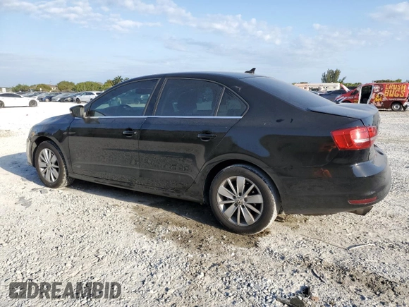 2015 Volkswagen Jetta Sedan 1.8T SE w/Connectivity with VIN 3VWD07AJ8FM414017, listed as a Copart auction lot 49407745 with 190,615 mi miles and Salvage Title. Bid and sale history available at carsss.com. Image 2.