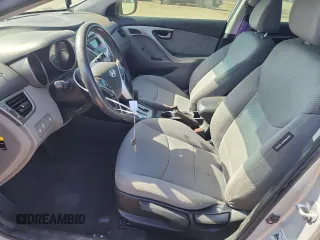 2012 Hyundai Elantra Limited with VIN KMHDH4AE7CU349600, listed as a Copart auction lot 57899385 with 146,076 mi miles and Salvage title. Bid and sale history available at DreamBid. Image 7.