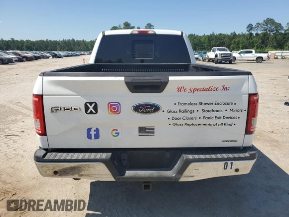2015 Ford F-150 XL z VIN 1FTEX1C84FFD10974, wystawiony jako Copart lot #55655315 z przebiegiem 104 256 mil mil oraz Szkoda całkowita • Salvage title. Historia ofert i sprzedaży dostępna na DreamBid. Obrazek 6.