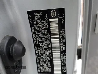 2020 Toyota Prius LE with VIN JTDL9RFU6L3016384, listed as a Copart auction lot 50052665 with Not Provided miles and Salvage Title. Bid and sale history available at DreamBid. Image 12.
