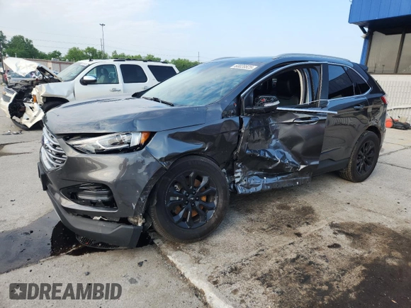2020 Ford Edge SEL с VIN 2FMPK4J97LBA71577, выставлен на аукционе Copart как лот 60028525 с пробегом 66 365 миль миль и Списание • Salvage title. История ставок и продаж доступна на DreamBid. Изображение 1.