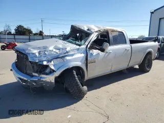 2018 Ram 2500 Laramie with VIN 3C6UR5KL4JG237719, listed as a Copart auction lot 50428365 with 118,447 mi miles and Salvage title. Bid and sale history available at DreamBid. Image 1.