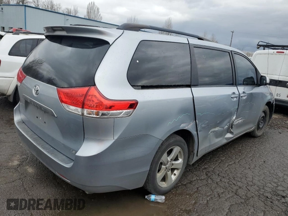 2014 Toyota Sienna LE AAS with VIN 5TDKK3DC3ES459861, listed as a Copart auction lot 47393485 with 144,520 mi miles and Salvage title. Bid and sale history available at DreamBid. Image 3.