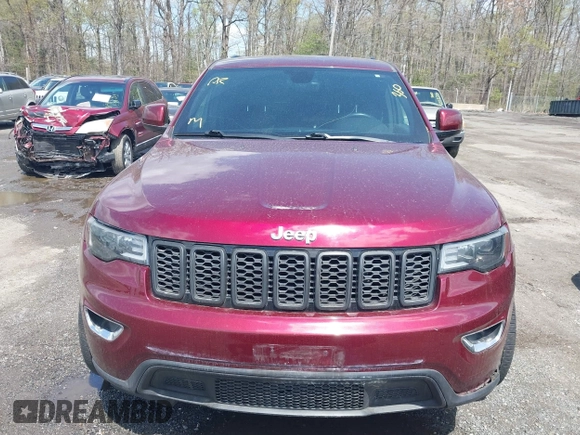 2017 Jeep Grand Cherokee Laredo with VIN 1C4RJEAG4HC965368, listed as a IAAI auction lot 42034698 with 110,152 mi miles. Bid and sale history available at carsss.com. Image 12.