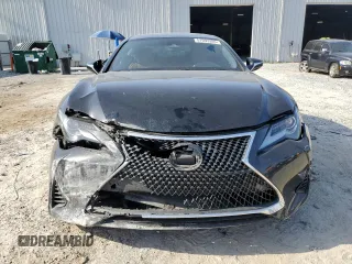 2019 Lexus RC 300 z VIN JTHHA5BC6K5009696, wystawiony jako Copart lot #57093205 z przebiegiem 120 180 mil mil oraz Nie do naprawy. Historia ofert i sprzedaży dostępna na DreamBid. Obrazek 5.