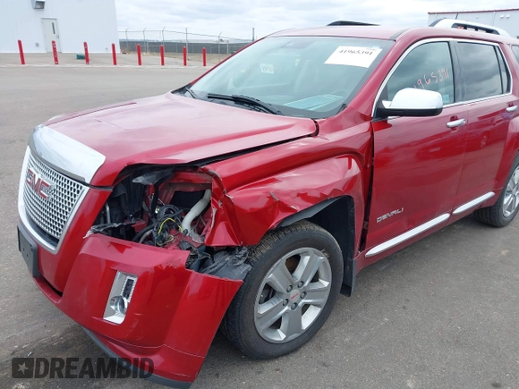 2013 GMC Terrain Denali with VIN 2GKALYEK7D6295670, listed as a IAAI auction lot 41965391 with 103,004 mi miles and . Bid and sale history available at DreamBid. Image 6.