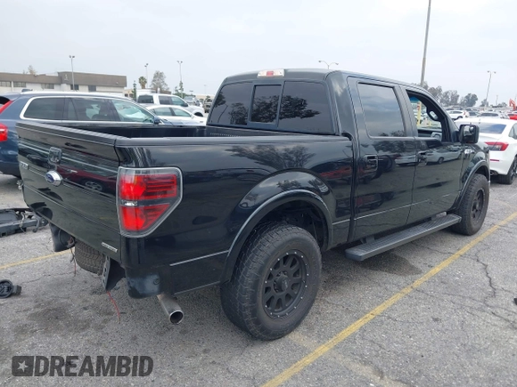 2014 Ford F-150 XL with VIN 1FTFW1CF0EFA45457, listed as a IAAI auction lot 41447000 with 169,984 mi miles and . Bid and sale history available at DreamBid. Image 4.