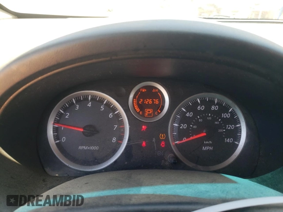 2012 Nissan Sentra 2.0 with VIN 3N1AB6AP8CL671679, listed as a Copart auction lot 56039205 with 212,676 mi miles and Salvage title. Bid and sale history available at DreamBid. Image 9.