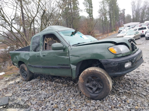 2002 Toyota Tundra SR5 with VIN 5TBRT34122S326071, listed as a IAAI auction lot 41537852 with 218,561 mi miles. Bid and sale history available at carsss.com. Image 13.