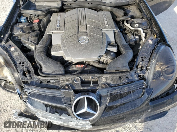 2006 Mercedes-Benz SLK-Class 5.5L AMG with VIN WDBWK73F06F100763, listed as a Copart auction lot 86308114 with 147,759 mi miles and Salvage Title. Bid and sale history available at carsss.com. Image 11.