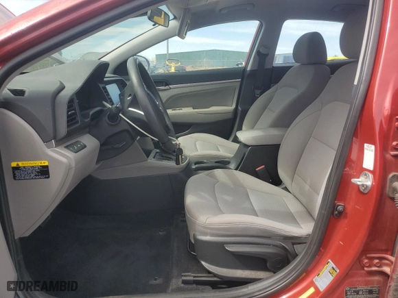 2019 Hyundai Elantra SEL with VIN 5NPD84LF5KH418416, listed as a Copart auction lot 47693635 with 131,399 mi miles and Salvage Title. Bid and sale history available at carsss.com. Image 7.