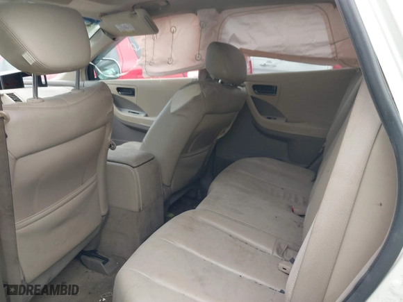 2004 Nissan Murano SL with VIN JN8AZ08T24W214262, listed as a IAAI auction lot 40099751 with 134,429 mi miles. Bid and sale history available at carsss.com. Image 8.