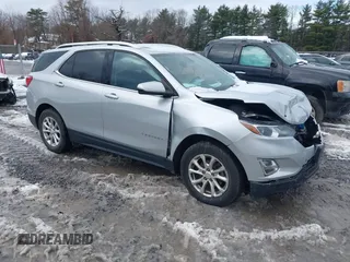 2018 Chevrolet Equinox LT with VIN 2GNAXSEV9J6308381, listed as a IAAI auction lot 40957972 with 103,387 mi miles. Bid and sale history available at carsss.com. Image 1.