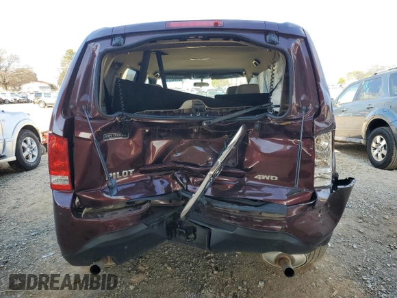 2015 Honda Pilot LX with VIN 5FNYF4H27FB049432, listed as a Copart auction lot 87842215 with 78,116 mi miles and Salvage Title. Bid and sale history available at DreamBid. Image 6.