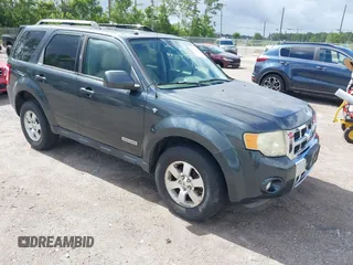 2008 Ford Escape Limited with VIN 1FMCU04168KA17286, listed as a IAAI auction lot 42732176 with 203,586 mi miles and . Bid and sale history available at DreamBid. Image 1.