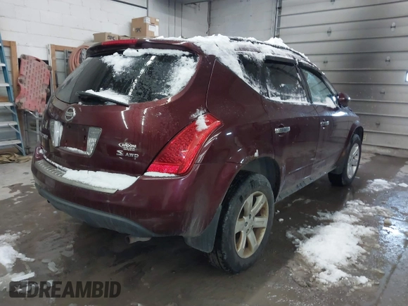 2006 Nissan Murano SL с VIN JN8AZ08W96W522400, выставлен на аукционе IAAI как лот 41510017 с пробегом 123 933 миль миль и . История ставок и продаж доступна на DreamBid. Изображение 4.