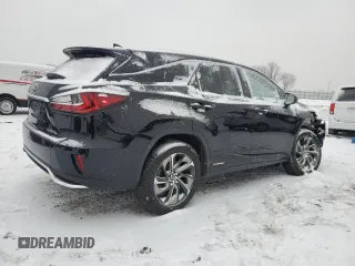 2018 Lexus RX with VIN JTJDGKCAXJ2004962, listed as a Copart auction lot 87771825 with 113,074 mi miles and Salvage Title. Bid and sale history available at carsss.com. Image 3.