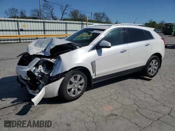 2014 Cadillac SRX Luxury Collection with VIN 3GYFNBE34ES637283, listed as a Copart auction lot 53365505 with 97,287 mi miles and Salvage Title. Bid and sale history available at carsss.com. Image 1.