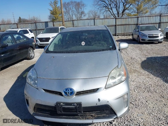 2012 Toyota Prius One with VIN JTDKN3DU4C1573720, listed as a IAAI auction lot 41766692 with NaN miles. Bid and sale history available at carsss.com. Image 13.