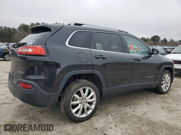 2014 Jeep Cherokee Limited with VIN 1C4PJLDB4EW162131, listed as a Copart auction lot 49656355 with 96,264 mi miles and Clean title. Bid and sale history available at DreamBid. Image 3.