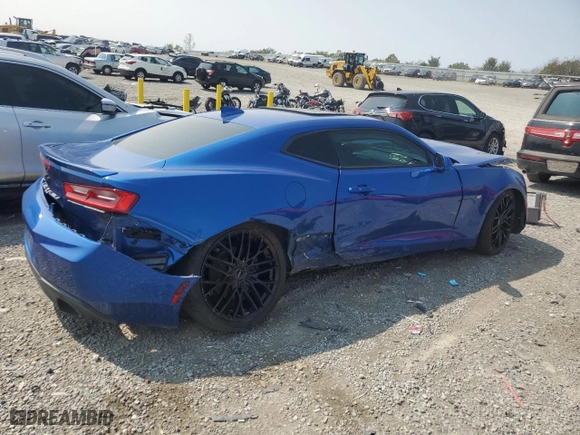 2018 Chevrolet Camaro 2LT with VIN 1G1FD1RS6J0121229, listed as a Copart auction lot 69922754 with 0 mi miles and Salvage Title. Bid and sale history available at carsss.com. Image 3.