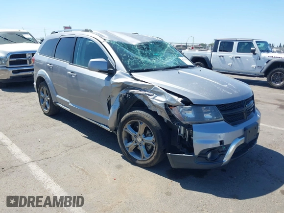 2017 Dodge Journey Crossroad Plus with VIN 3C4PDDGG2HT512726, listed as a IAAI auction lot 42522304 with 86,700 mi miles and . Bid and sale history available at DreamBid. Image 1.
