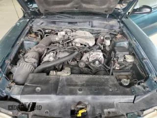 1996 Ford Mustang with VIN 1FALP4047TF229334, listed as a Copart auction lot 49257335 with 184,986 mi miles and Salvage Title. Bid and sale history available at carsss.com. Image 11.