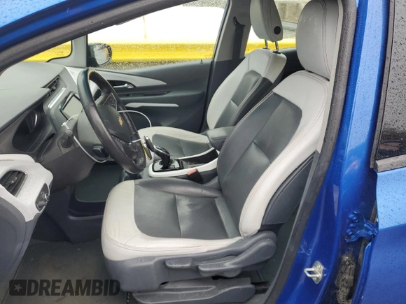 2020 Chevrolet Bolt EV Premier with VIN 1G1FZ6S0XL4147450, listed as a Copart auction lot 54188085 with 61,903 mi miles and Salvage title. Bid and sale history available at DreamBid. Image 7.