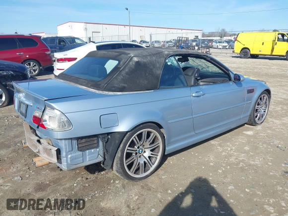 2002 BMW 3 Series M3 with VIN WBSBR934X2EX23550, listed as a IAAI auction lot 41321304 with 273,926 mi miles. Bid and sale history available at carsss.com. Image 4.