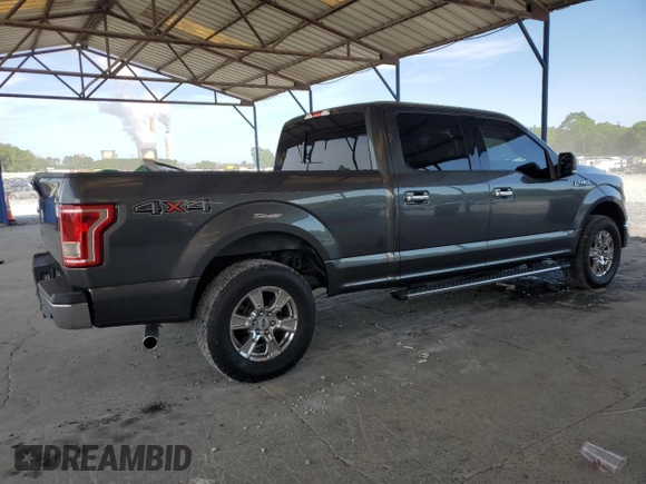 2017 Ford F-150 XL with VIN 1FTFW1EFXHFC51080, listed as a Copart auction lot 56466455 with 87,235 mi miles and Salvage title. Bid and sale history available at DreamBid. Image 3.