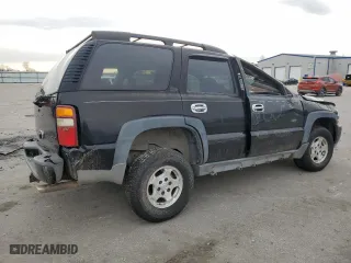 2003 Chevrolet Tahoe Z71 with VIN 1GNEK13T03R124255, listed as a Copart auction lot 42002945 with 205,965 mi miles and Salvage Title. Bid and sale history available at carsss.com. Image 3.