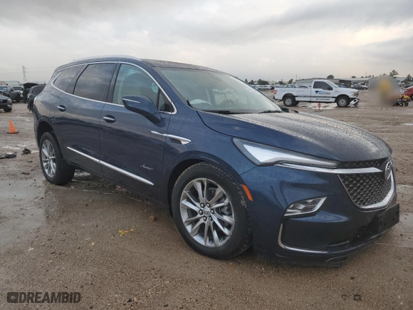 2024 Buick Enclave Avenir with VIN 5GAERDKW9RJ109845, listed as a Copart auction lot 80719444 with 17,763 mi miles and Salvage Title. Bid and sale history available at carsss.com. Image 4.